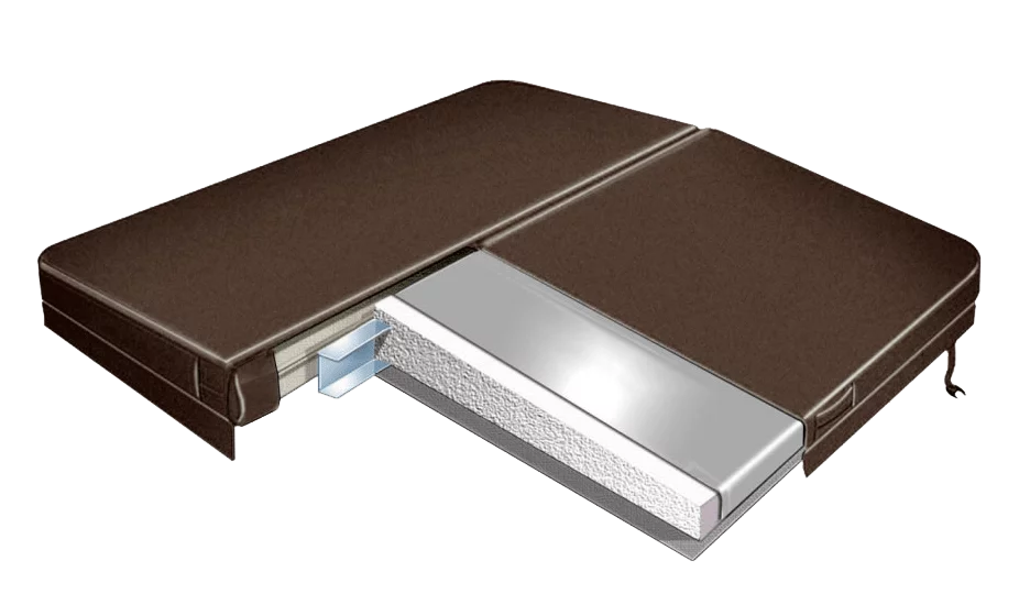Swim Spa Cover lavet til at måle 460 til 690 cm - 3 dele